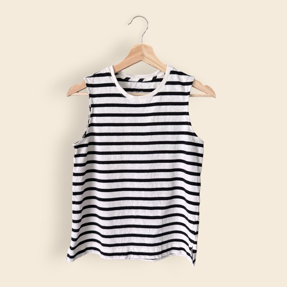 Everlane The Mariner Tank Breton Stripe Size XS New Without Tags